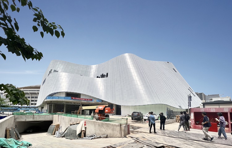 01_MAD_China Philharmonic Concert Hall under construction_Photo by Xu Chen