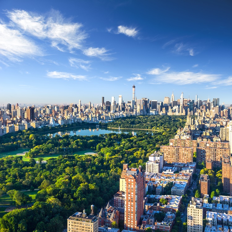 Central,Park,Aerial,View,,Manhattan,,New,York;